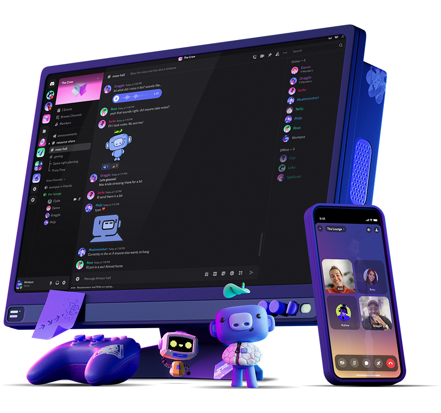 Discord 界面预览